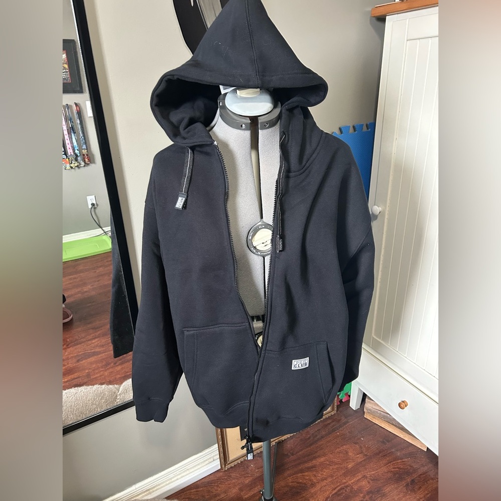 NWT Pro Club Zip Hoodie Jacket Men’s Large.